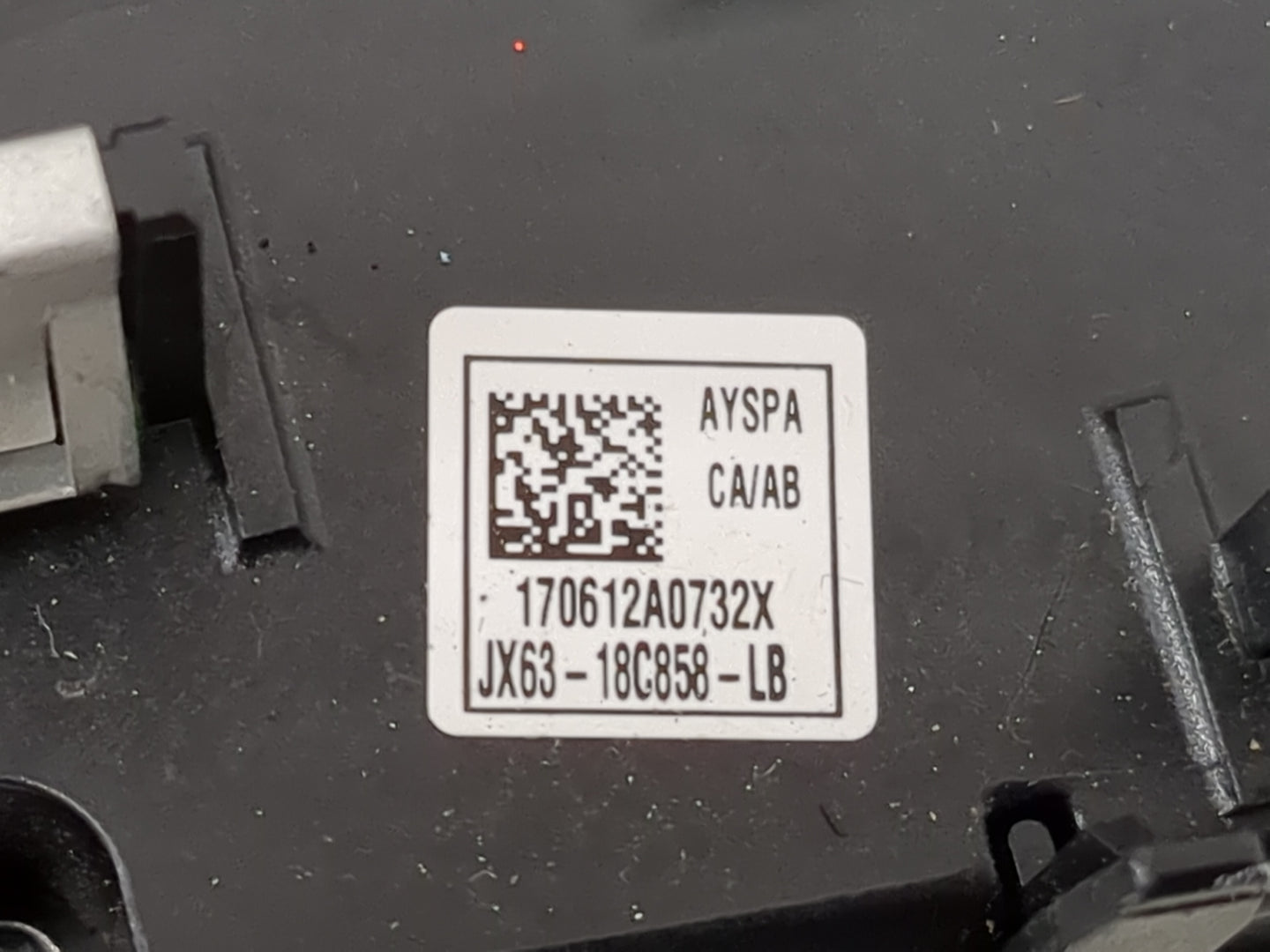 2018-2019 Jaguar Xf Climate Control Module Temperature AC/Heater Replacement P/N:JX63-18C858-LB JX6318C858ABB Fits Fits 2018