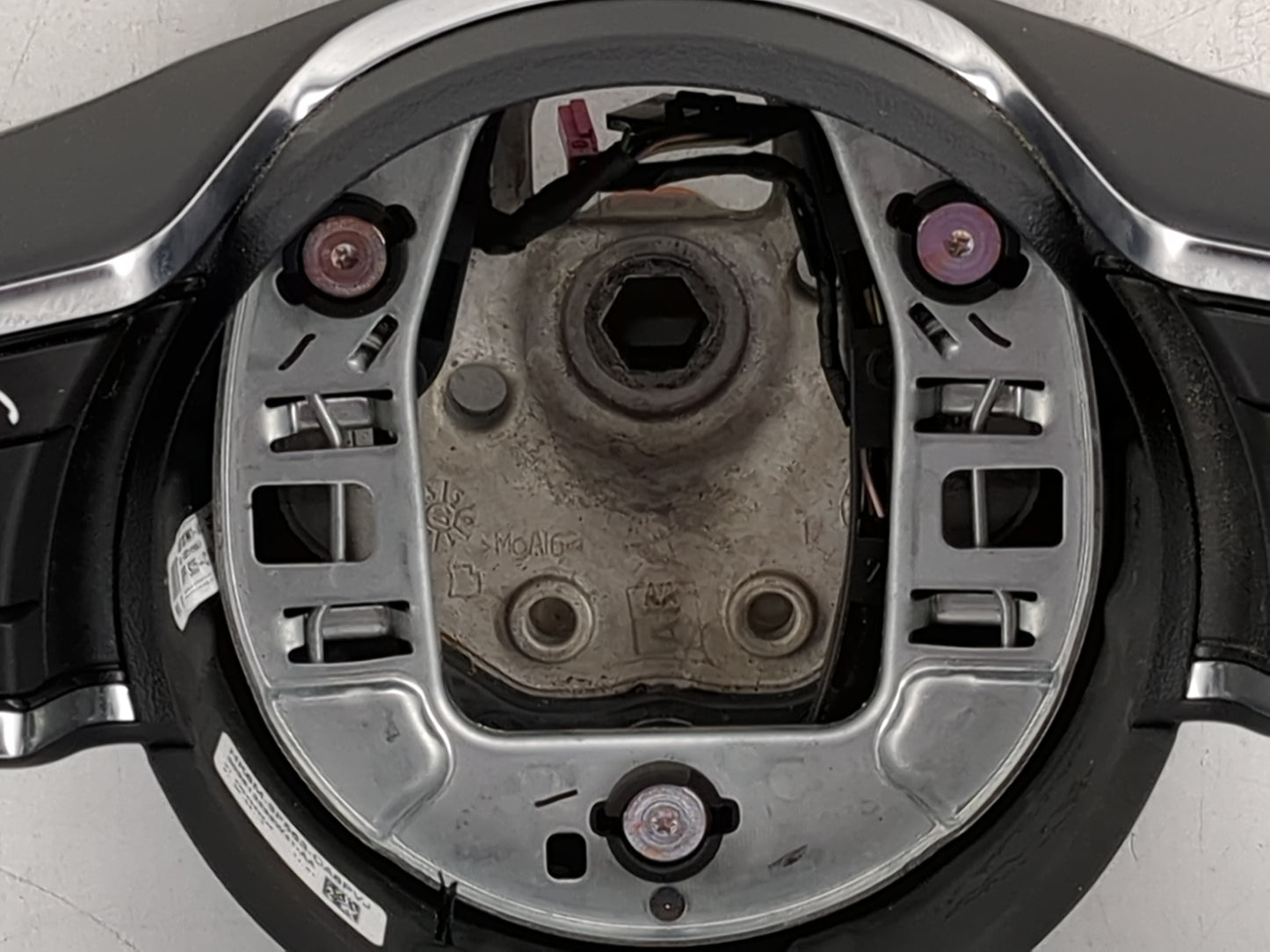 2018 Jaguar Xf Steering Wheel Oem Black - Oemusedautoparts1.com