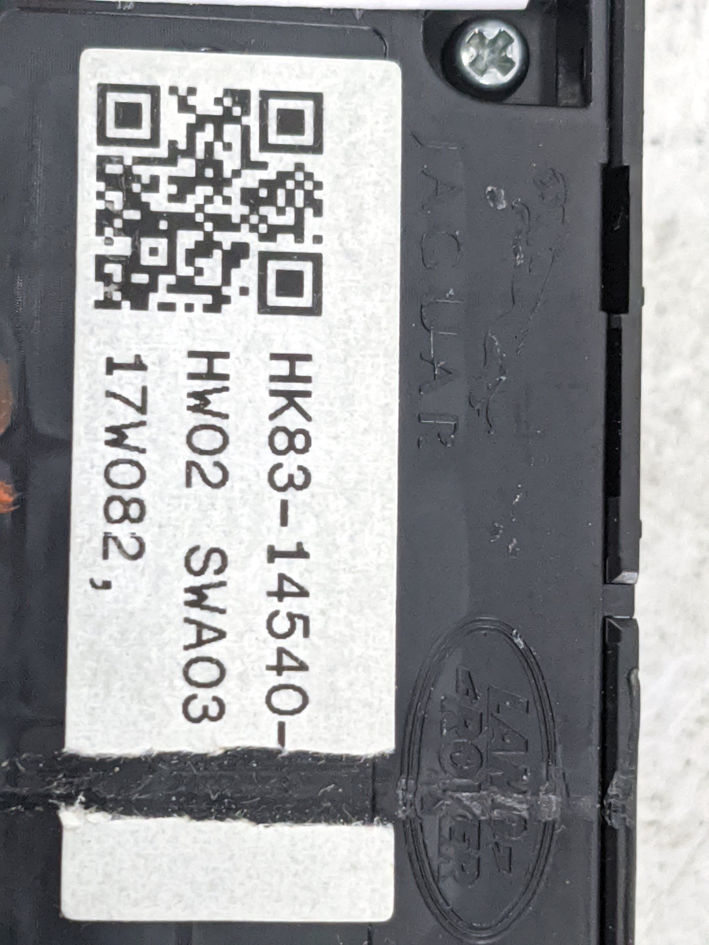 2016-2019 Jaguar Xf Master Power Window Switch Replacement Driver Side Left P/N:HK83-14540 HW02 Fits Fits 2015 2016 2017 201