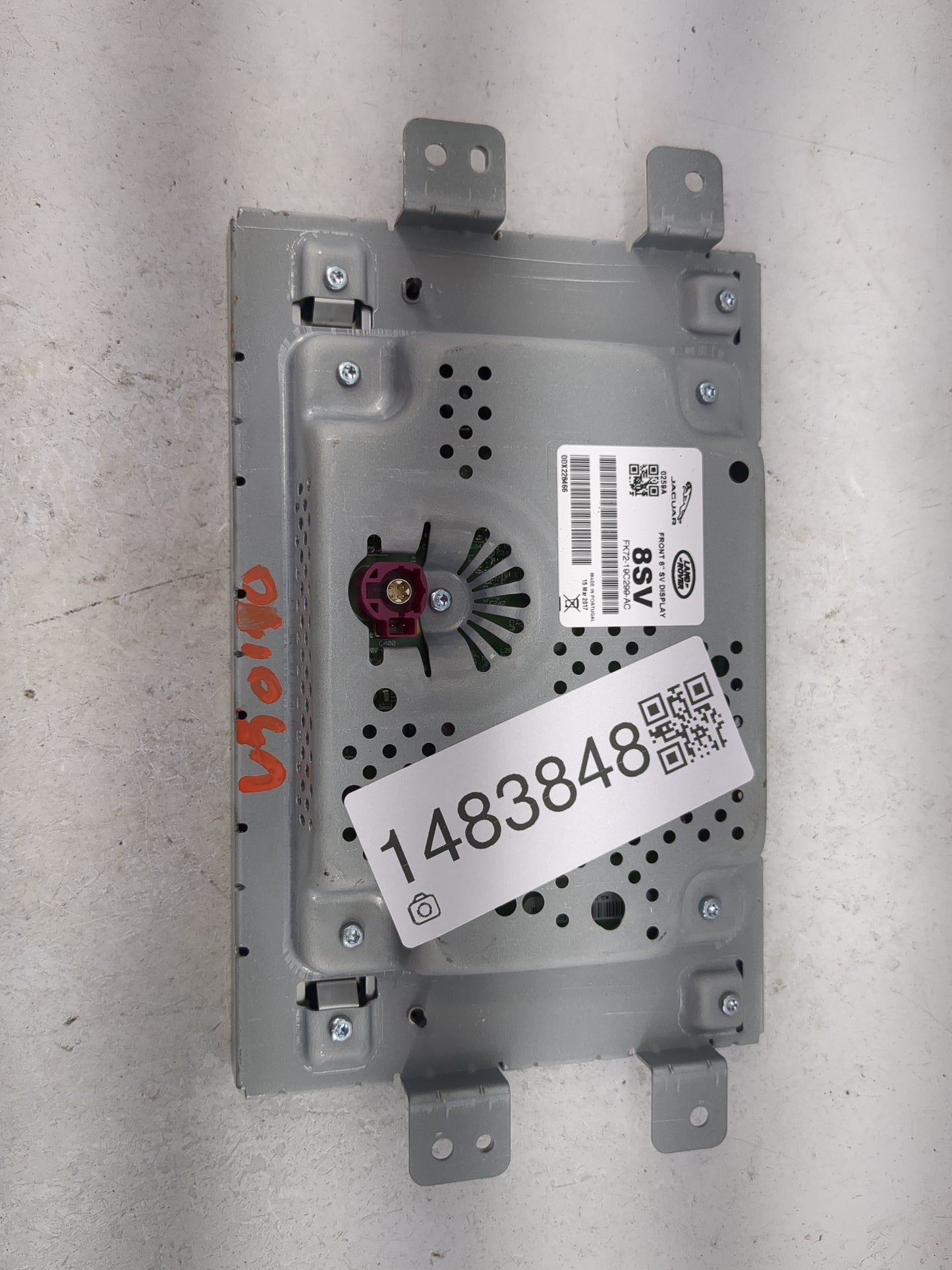2016-2018 Jaguar Xf Information Display Screen 1483848 - Oemusedautoparts1.com
