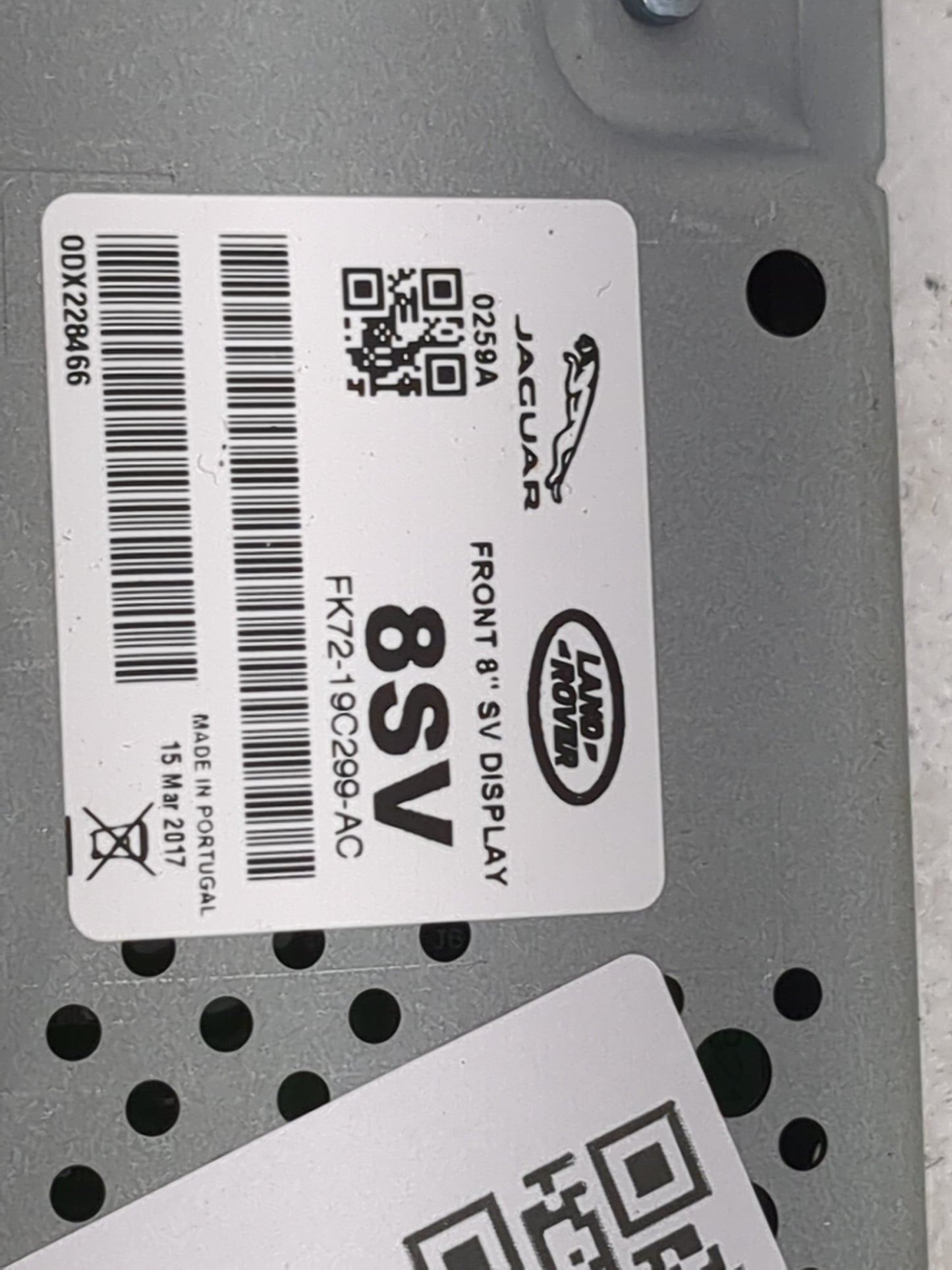 2016-2018 Jaguar Xf Information Display Screen 1483848 - Oemusedautoparts1.com