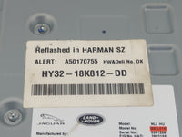 2018 Jaguar Xf Radio AM FM Cd Player Receiver Replacement P/N:HY32-18K812-DD A50170755, BE L015 Fits OEM Used Auto Parts - O