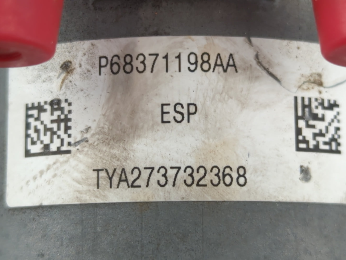 2017 Jeep Cherokee ABS Pump Control Module Replacement P/N:P68371198AA Fits OEM Used Auto Parts - Oemusedautoparts1.com