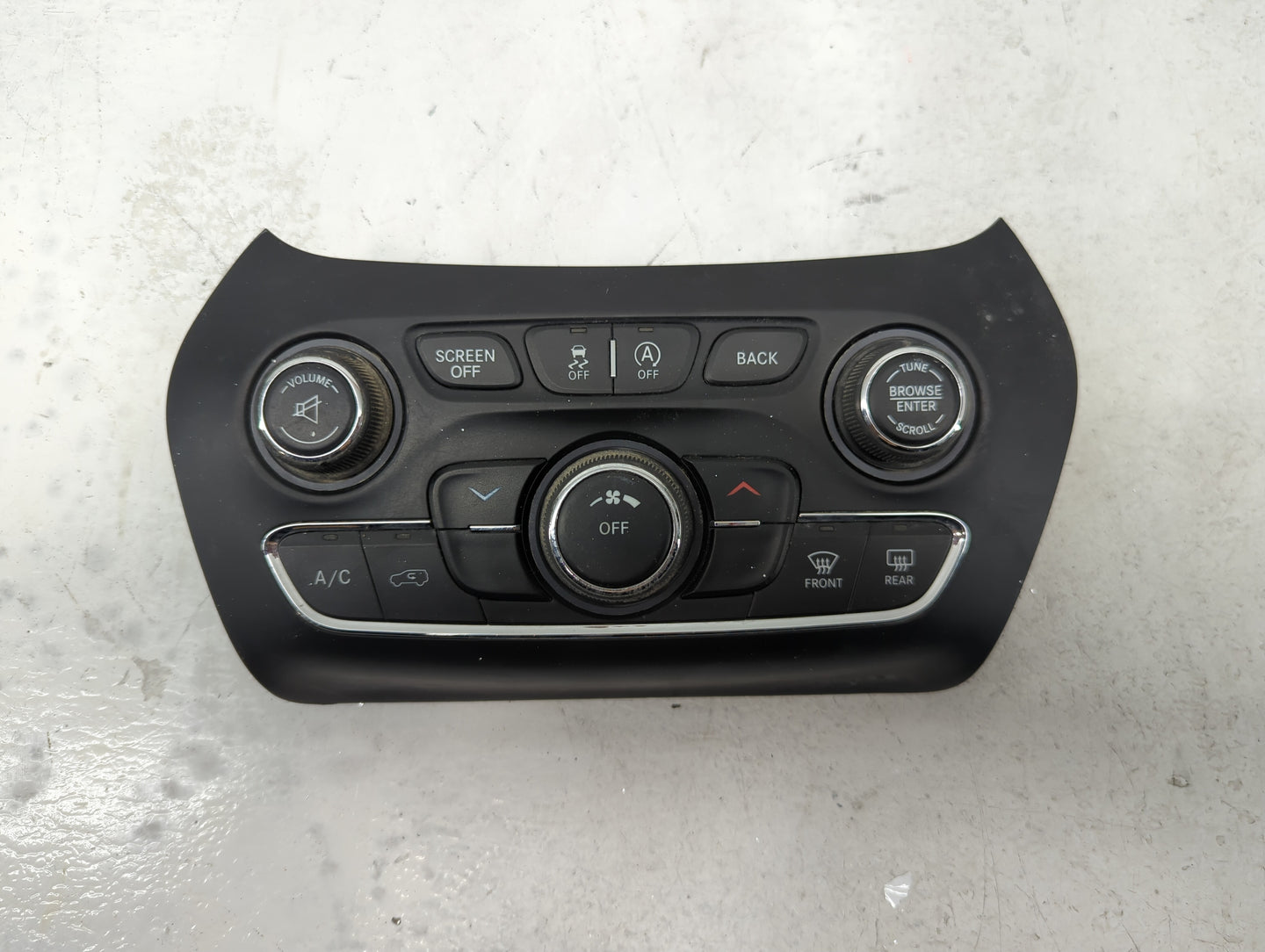 2015-2018 Jeep Cherokee Climate Control Module Temperature AC/Heater Replacement P/N:68293623AC Fits Fits 2015 2016 2017 201