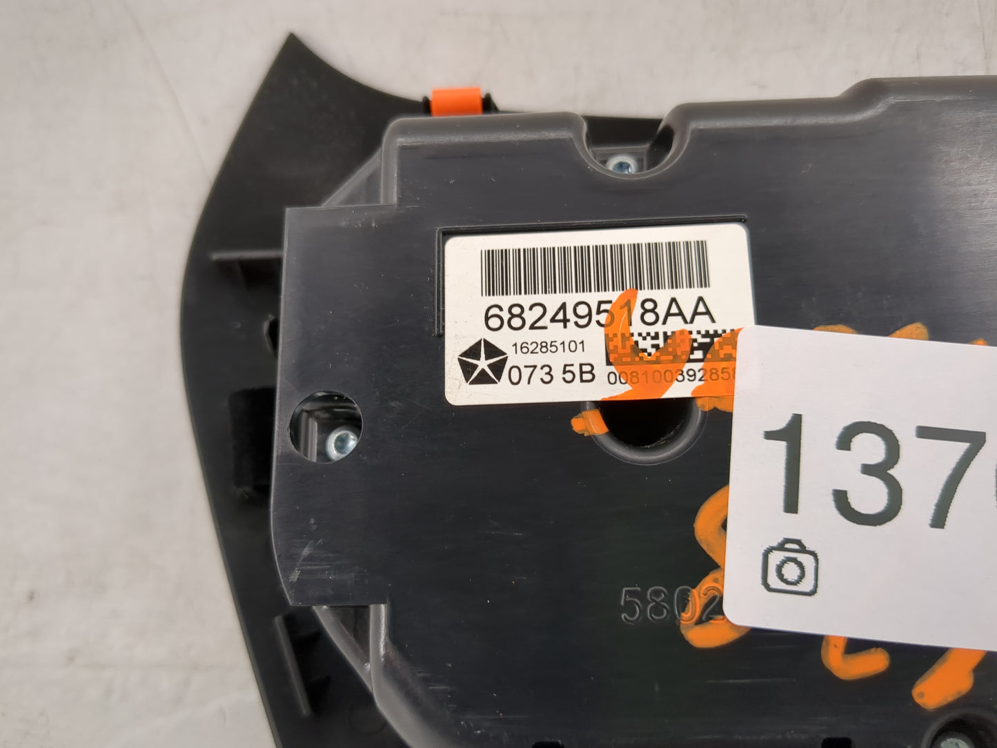2015-2018 Jeep Cherokee Climate Control Module Temperature AC/Heater Replacement P/N:68249518AA Fits Fits 2015 2016 2017 201
