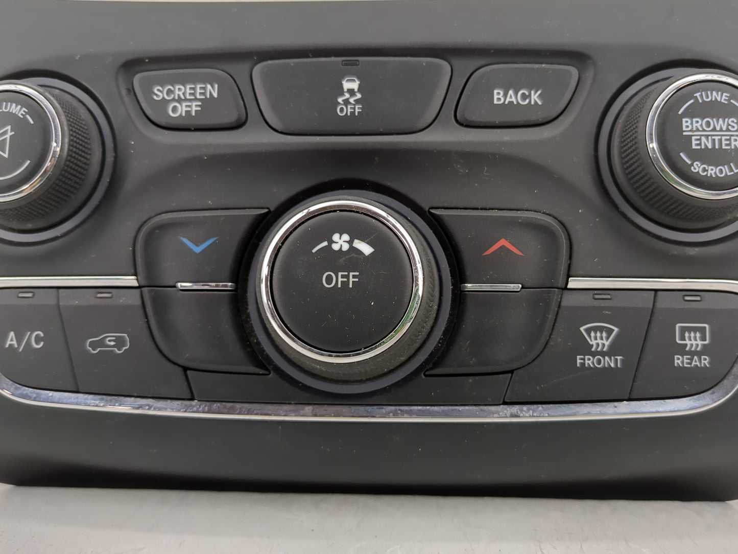 2015-2018 Jeep Cherokee Climate Control Module Temperature AC/Heater Replacement P/N:68293521AC Fits Fits 2015 2016 2017 201