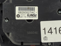 2015-2018 Jeep Cherokee Climate Control Module Temperature AC/Heater Replacement P/N:68293527AC Fits Fits 2015 2016 2017 201