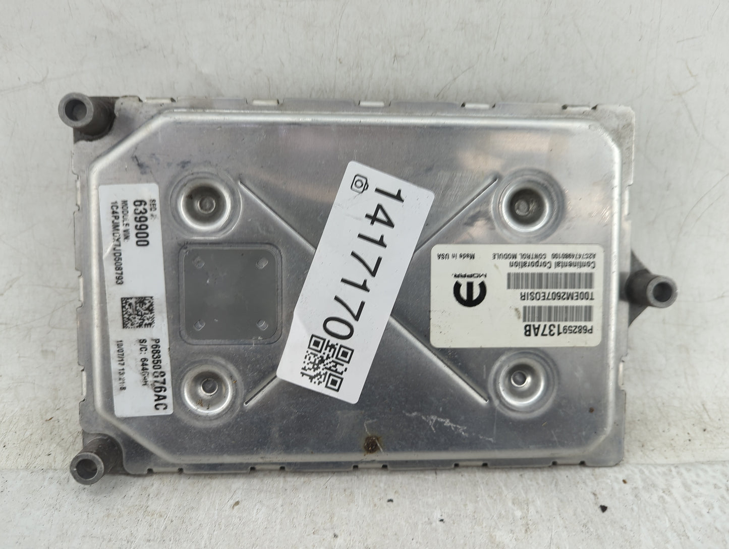 2018 Jeep Cherokee PCM Engine Control Computer ECU ECM PCU OEM P/N:P68350876AC Fits OEM Used Auto Parts - Oemusedautoparts1.