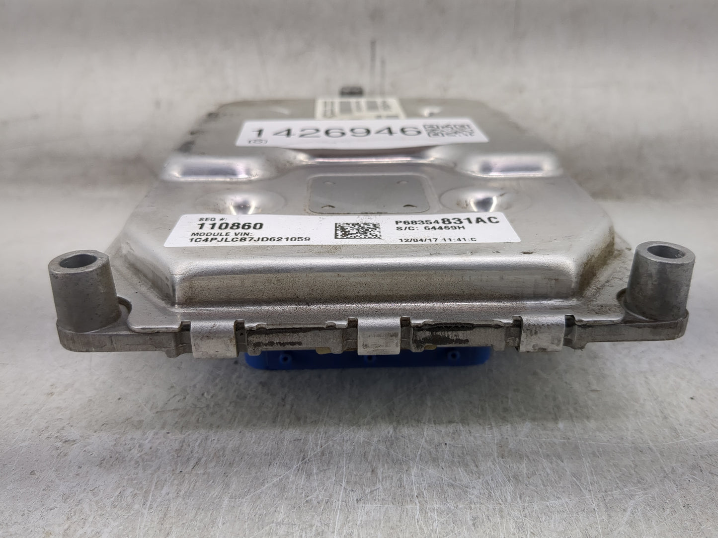 2018 Jeep Cherokee PCM Engine Control Computer ECU ECM PCU OEM P/N:P68342093AA Fits OEM Used Auto Parts - Oemusedautoparts1.