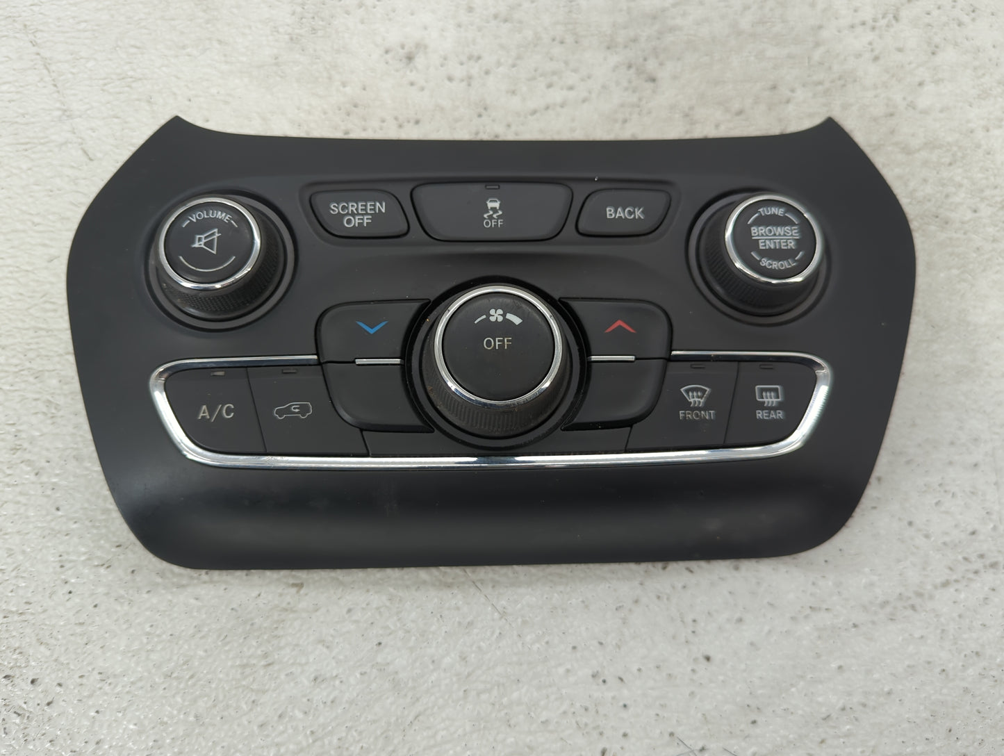 2015-2018 Jeep Cherokee Climate Control Module Temperature AC/Heater Replacement P/N:68293521AC Fits Fits 2015 2016 2017 201