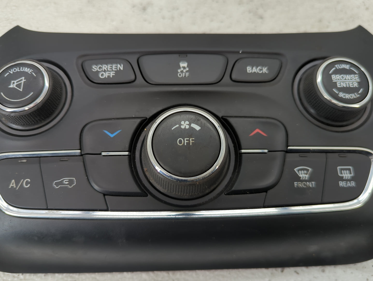 2015-2018 Jeep Cherokee Climate Control Module Temperature AC/Heater Replacement P/N:68293521AC Fits Fits 2015 2016 2017 201