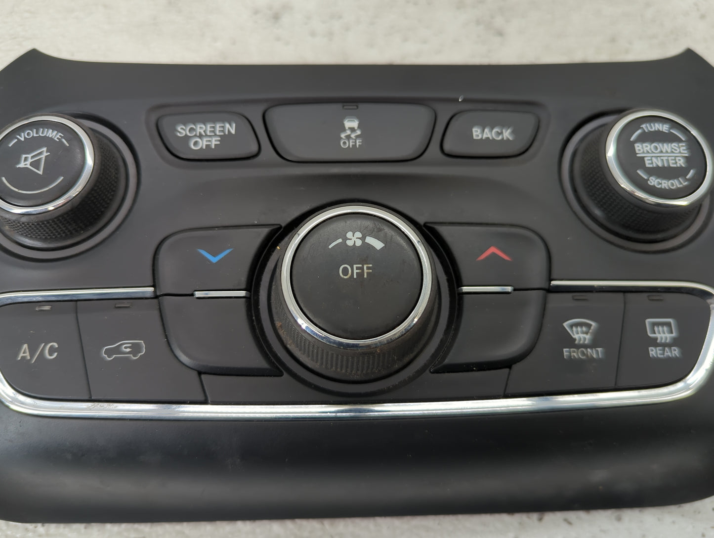 2015-2018 Jeep Cherokee Climate Control Module Temperature AC/Heater Replacement P/N:68293521AC Fits Fits 2015 2016 2017 201