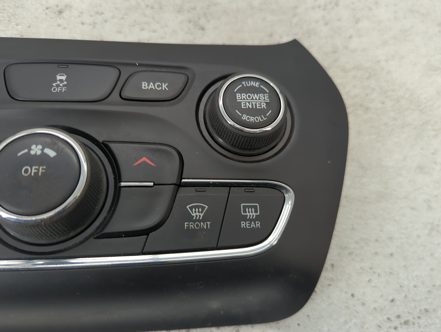 2015-2018 Jeep Cherokee Climate Control Module Temperature AC/Heater Replacement P/N:68293521AC Fits Fits 2015 2016 2017 201