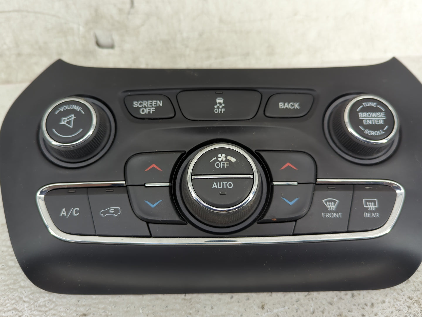 2015-2018 Jeep Cherokee Climate Control Module Temperature AC/Heater Replacement P/N:68293525AC Fits Fits 2015 2016 2017 201