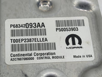 2018 Jeep Cherokee PCM Engine Control Computer ECU ECM PCU OEM P/N:P68342093AA P50053903, T00EP2387ELLEA, A2C7607080000 Fits