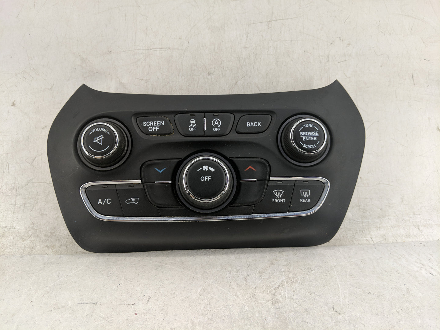 2015-2018 Jeep Cherokee Climate Control Module Temperature AC/Heater Replacement P/N:68293523AC Fits Fits 2015 2016 2017 201