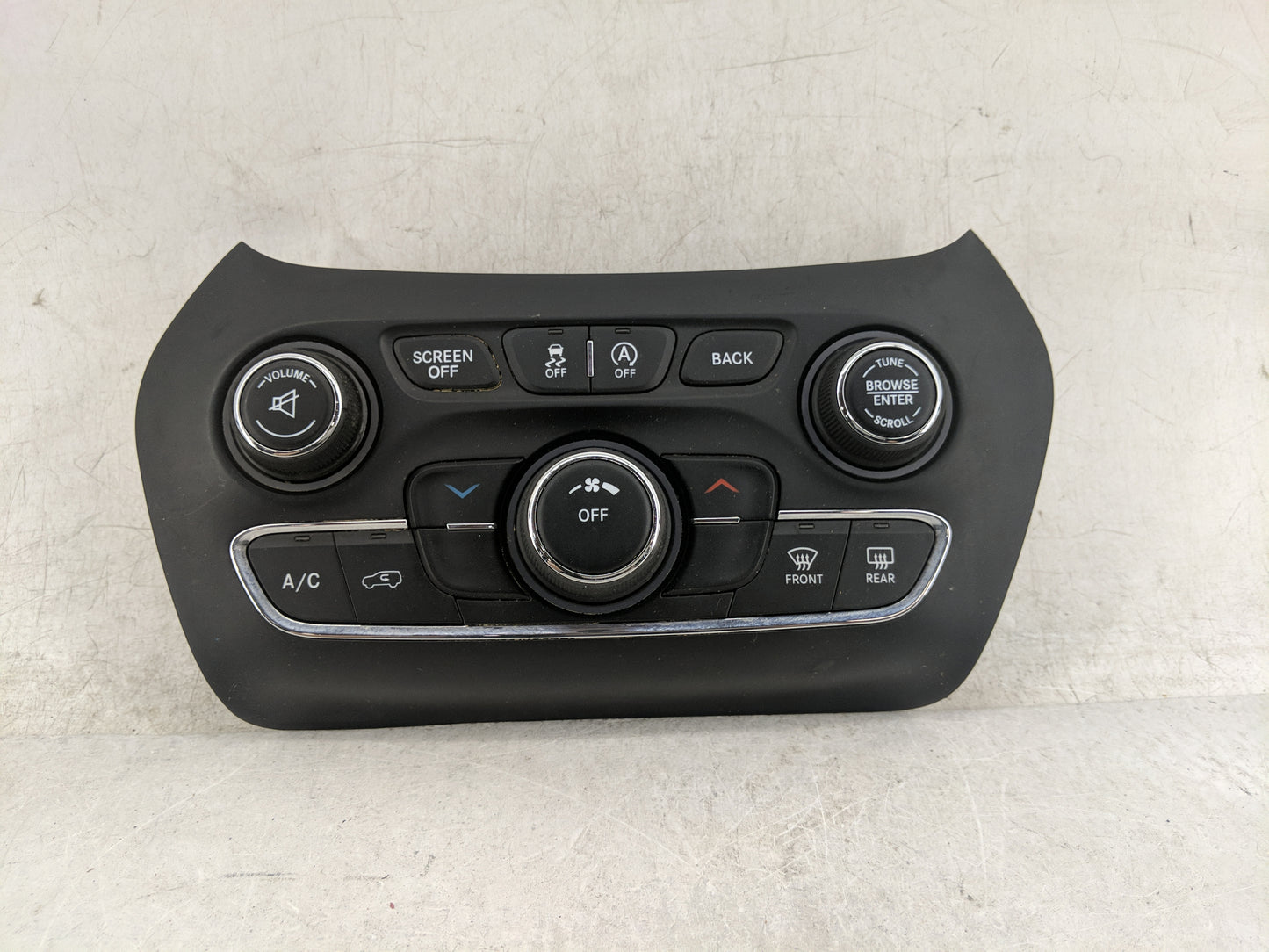 2015-2018 Jeep Cherokee Climate Control Module Temperature AC/Heater Replacement P/N:68293523AC Fits Fits 2015 2016 2017 201