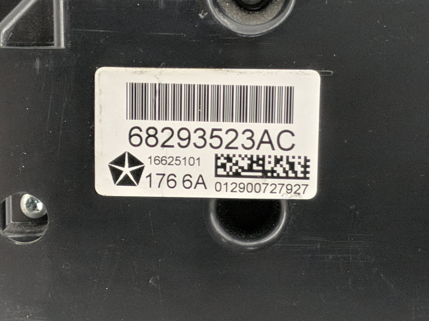 2015-2018 Jeep Cherokee Climate Control Module Temperature AC/Heater Replacement P/N:68293523AC Fits Fits 2015 2016 2017 201