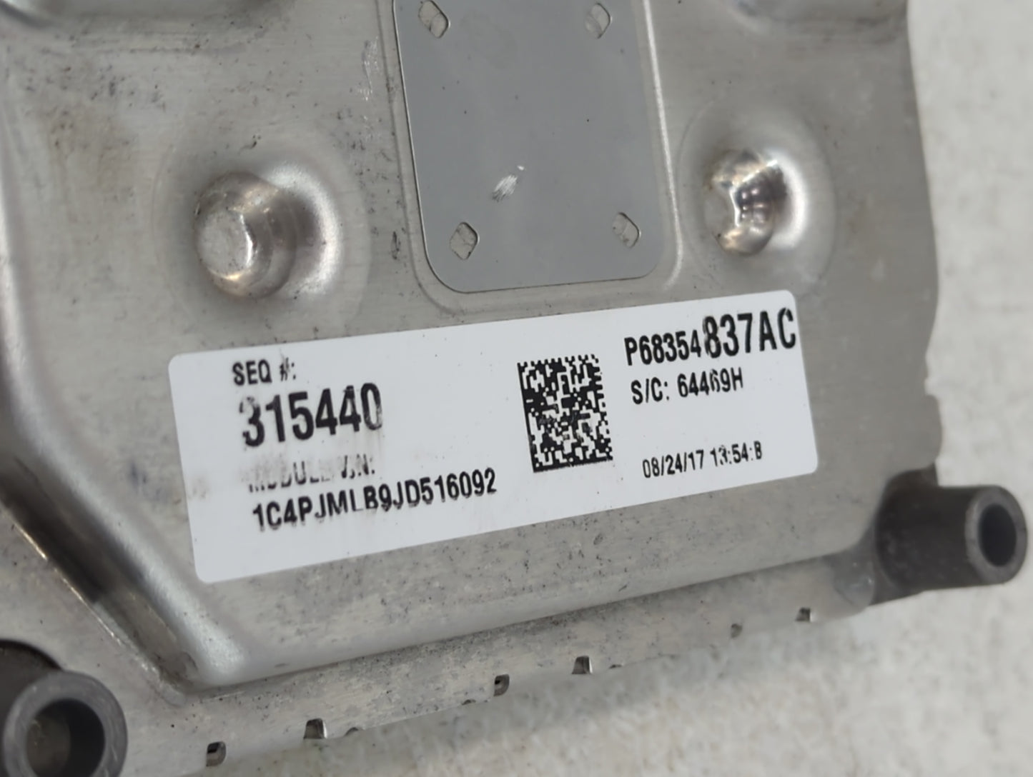 2018 Jeep Cherokee PCM Engine Control Computer ECU ECM PCU OEM P/N:P68342093AA P50053903, T00EP2077EGXX5, A2C7607080000 Fits