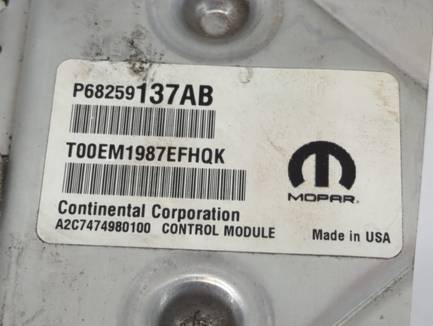 2018 Jeep Cherokee PCM Engine Control Computer ECU ECM PCU OEM P/N:P68259137AB P68350872AC, T00EM1987EFHQK, A2C7474980100 Fi