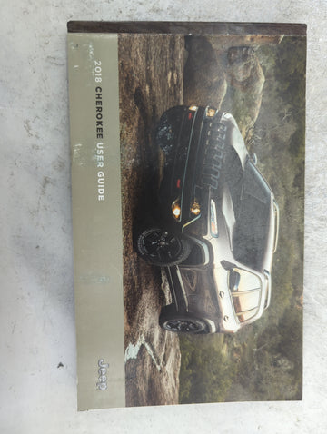 2018 Jeep Cherokee Owners Manual Book Guide P/N:18KL-926-AA OEM Used Auto Parts - Oemusedautoparts1.com