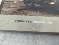 2018 Jeep Cherokee Owners Manual Book Guide P/N:18KL-926-AA OEM Used Auto Parts - Oemusedautoparts1.com