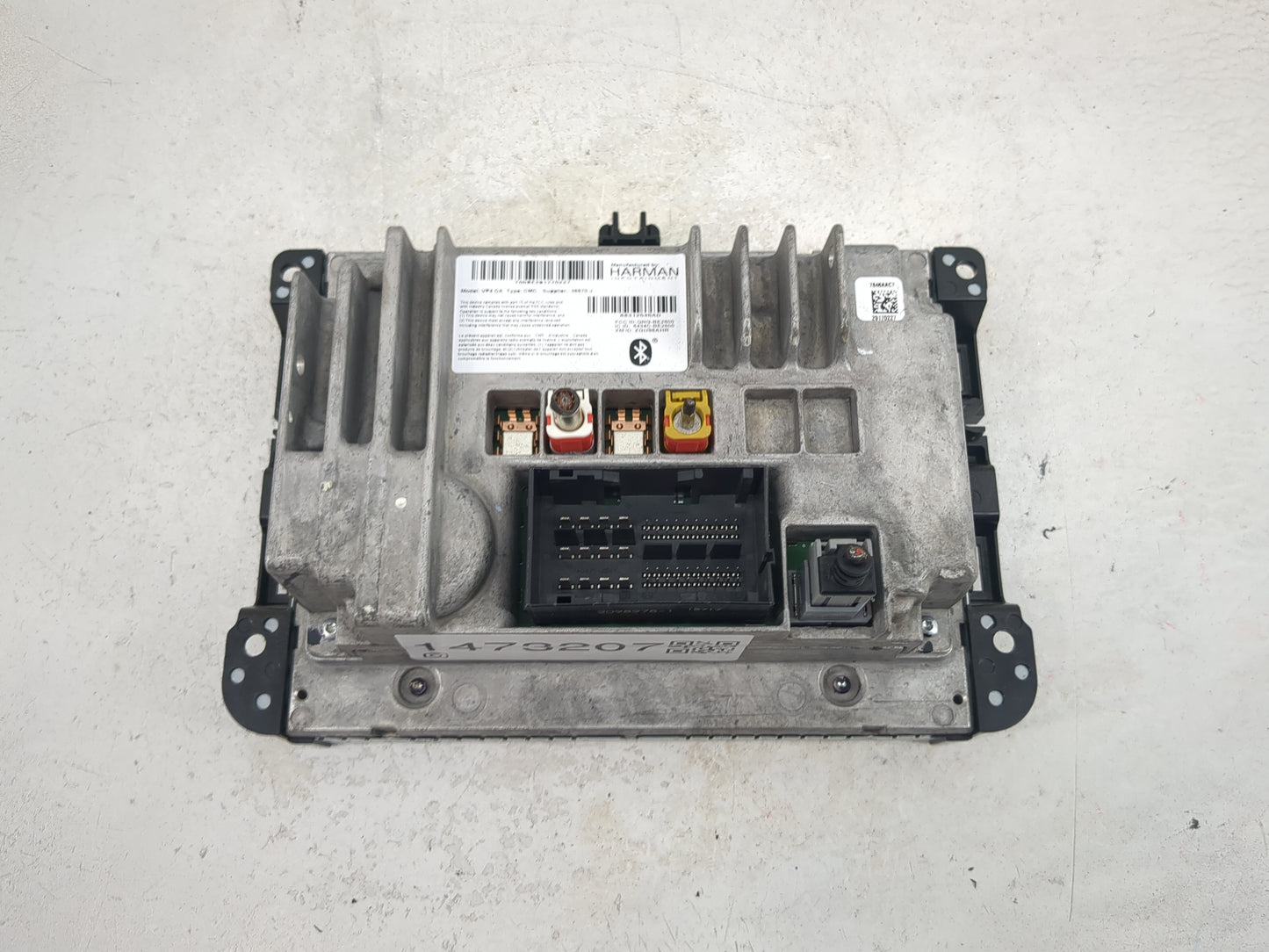 2018-2019 Jeep Cherokee Radio AM FM Cd Player Receiver Replacement P/N:68312545AD T00BE291770227, VP4CA Fits Fits 2018 2019 