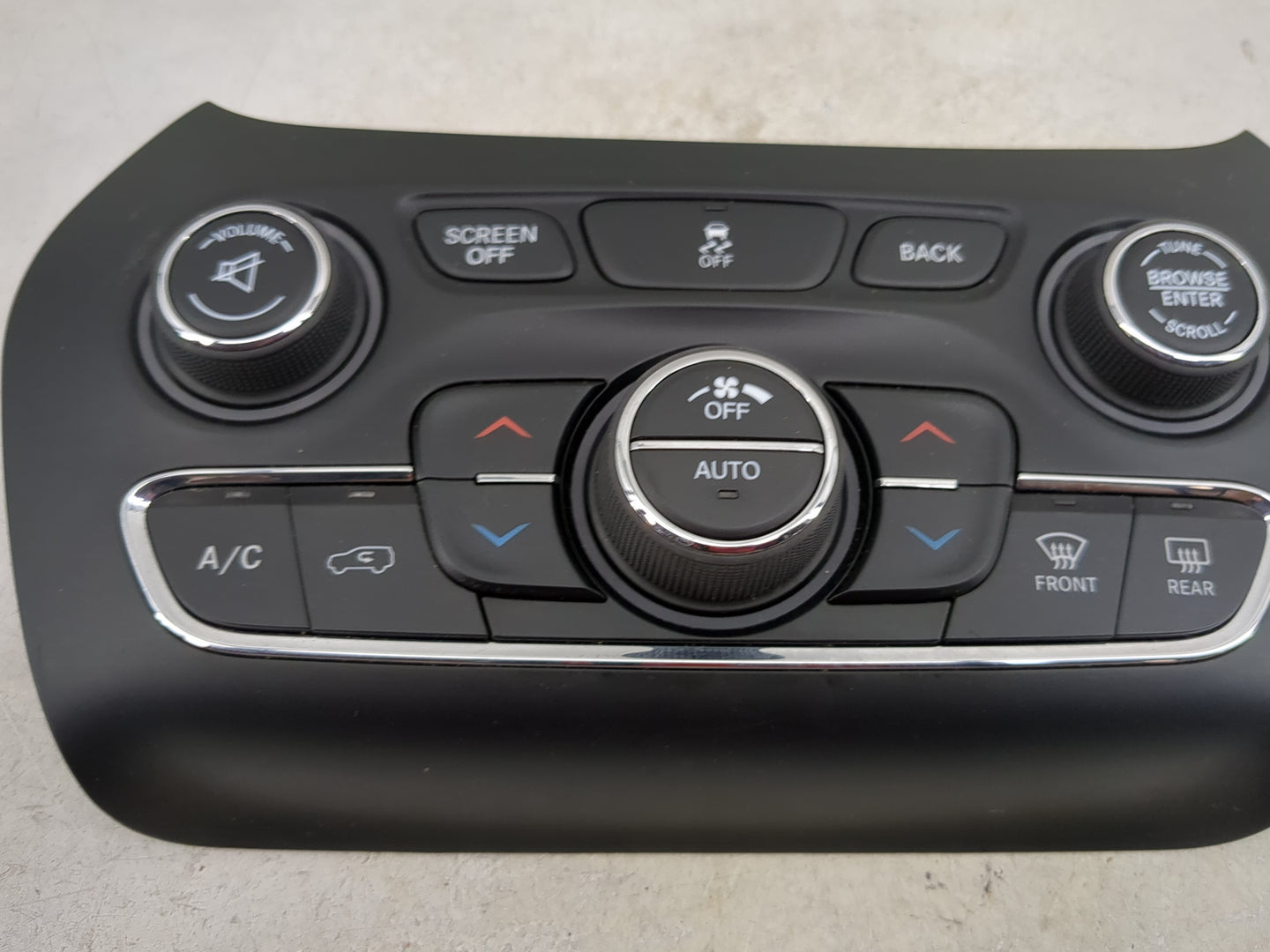 2015-2018 Jeep Cherokee Climate Control Module Temperature AC/Heater Replacement P/N:68293525AC Fits Fits 2015 2016 2017 201