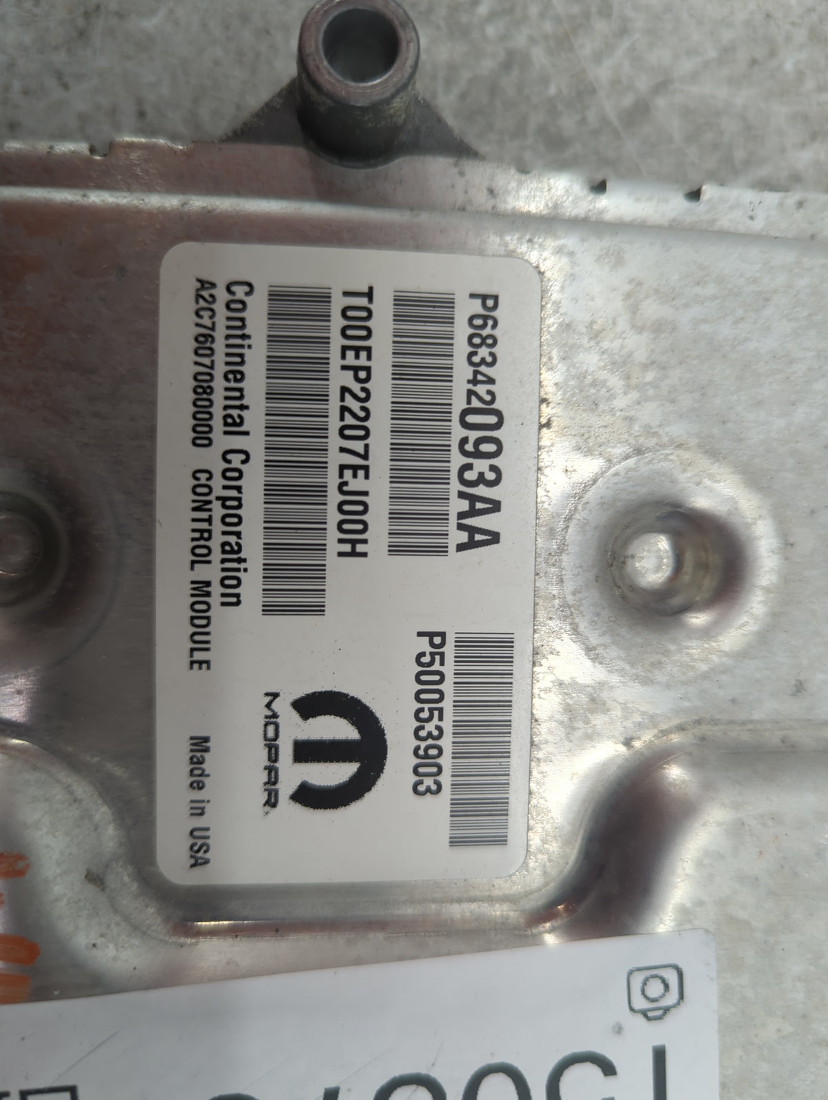 2018 Jeep Cherokee PCM Engine Control Computer ECU ECM PCU OEM P/N:P68342093AA P50053903, T00EP2207EJ00H, A2C7607080000 Fits
