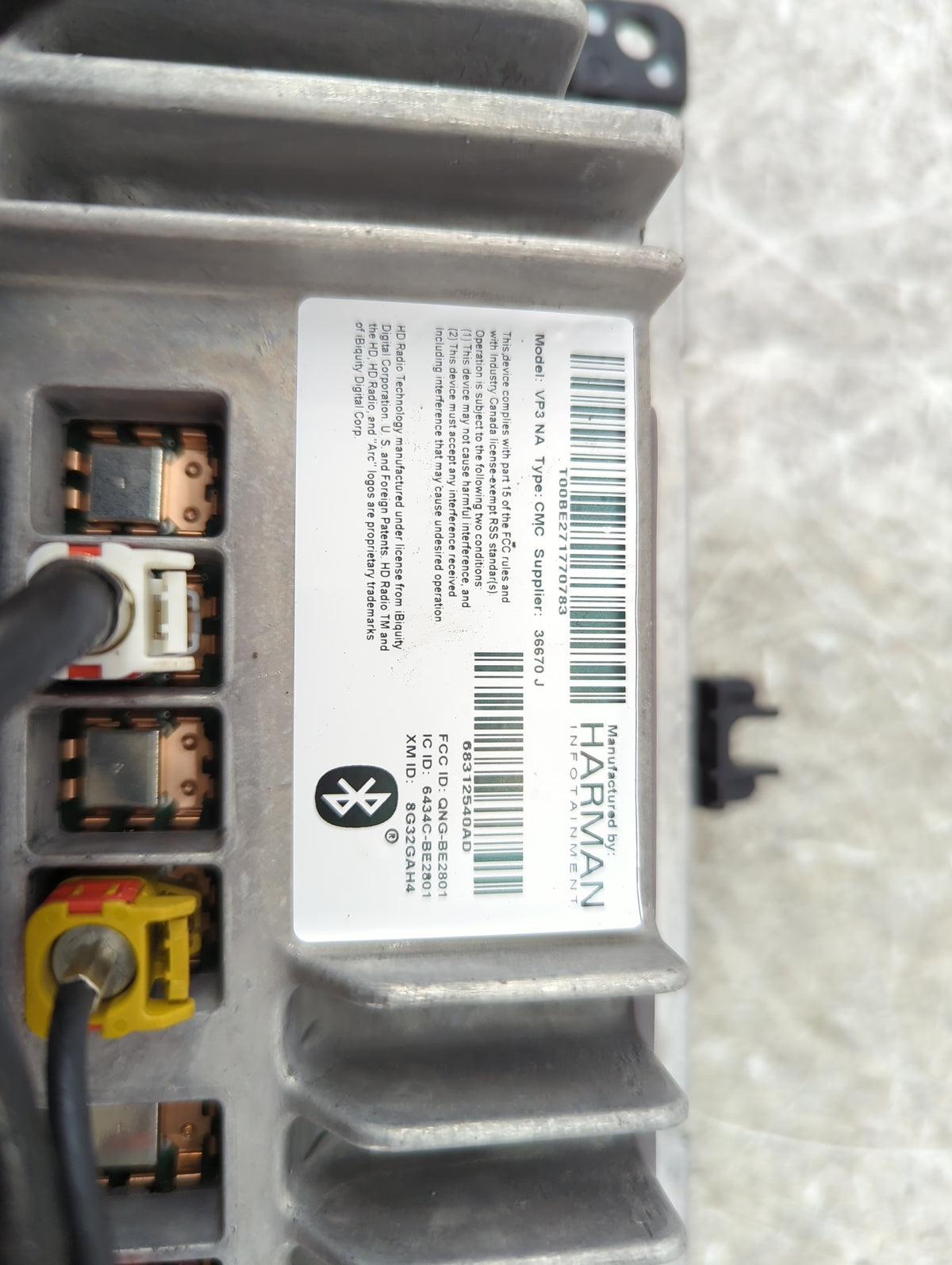 2018 Jeep Cherokee Information Radio Display Screen 1514233 - Oemusedautoparts1.com