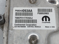 2018 Jeep Cherokee PCM Engine Control Computer ECU ECM PCU OEM P/N:P68354841AC P68342093AA, P68354831AC Fits OEM Used Auto P