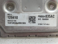 2018 Jeep Cherokee PCM Engine Control Computer ECU ECM PCU OEM P/N:P68354841AC P68342093AA, P68354831AC Fits OEM Used Auto P