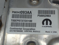 2018 Jeep Cherokee PCM Engine Control Computer ECU ECM PCU OEM P/N:P68354841AC P68342093AA, P68354831AC Fits OEM Used Auto P