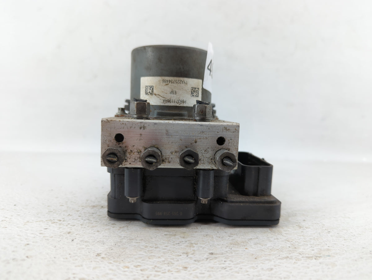 2018 Jeep Cherokee Anti-Lock Brake ABS Pump Module Actuator OEM P/N:P68371198AA 68371198AA Fits OEM Used Auto Parts - Oemuse