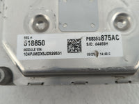 2018 Jeep Cherokee PCM Engine Control Computer ECU ECM PCU OEM P/N:P68350875AC P68259137AB Fits OEM Used Auto Parts - Oemuse