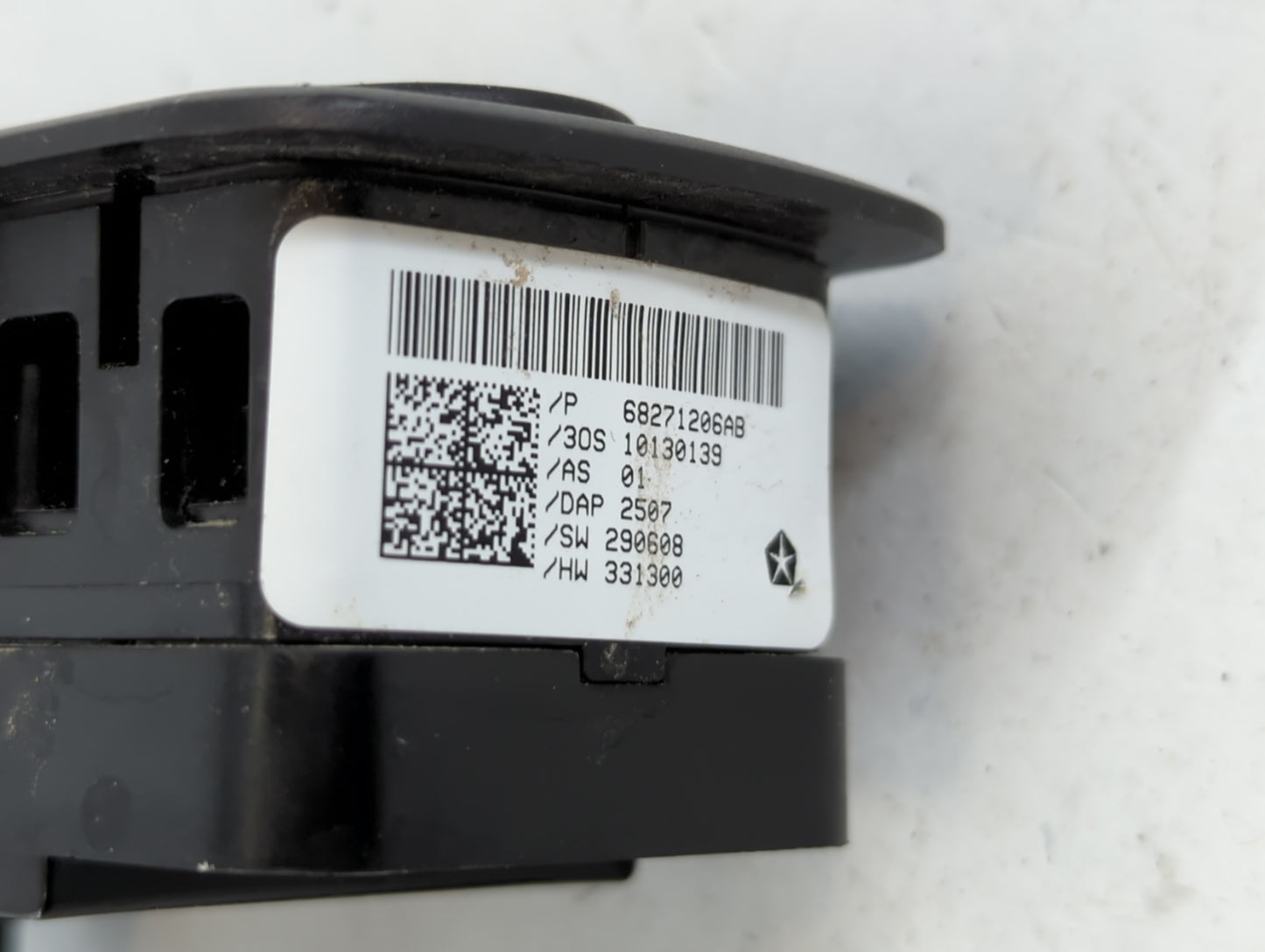 2015-2022 Jeep Cherokee Master Power Window Switch Replacement Driver Side Left P/N:68271206AB Fits OEM Used Auto Parts - Oe