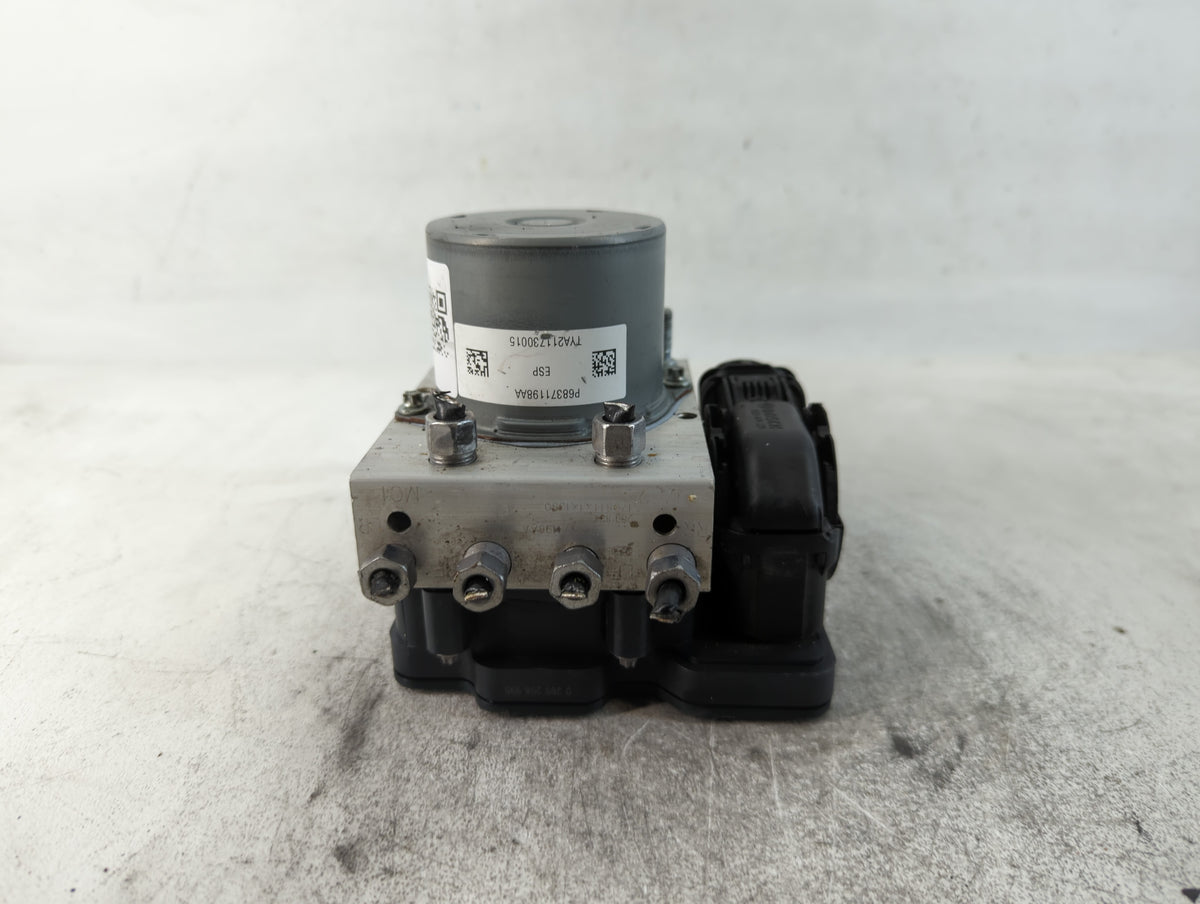 2018 Jeep Cherokee Anti-Lock Brake ABS Pump Module Actuator OEM P/N:P68371198AA Fits OEM Used Auto Parts - Oemusedautoparts1