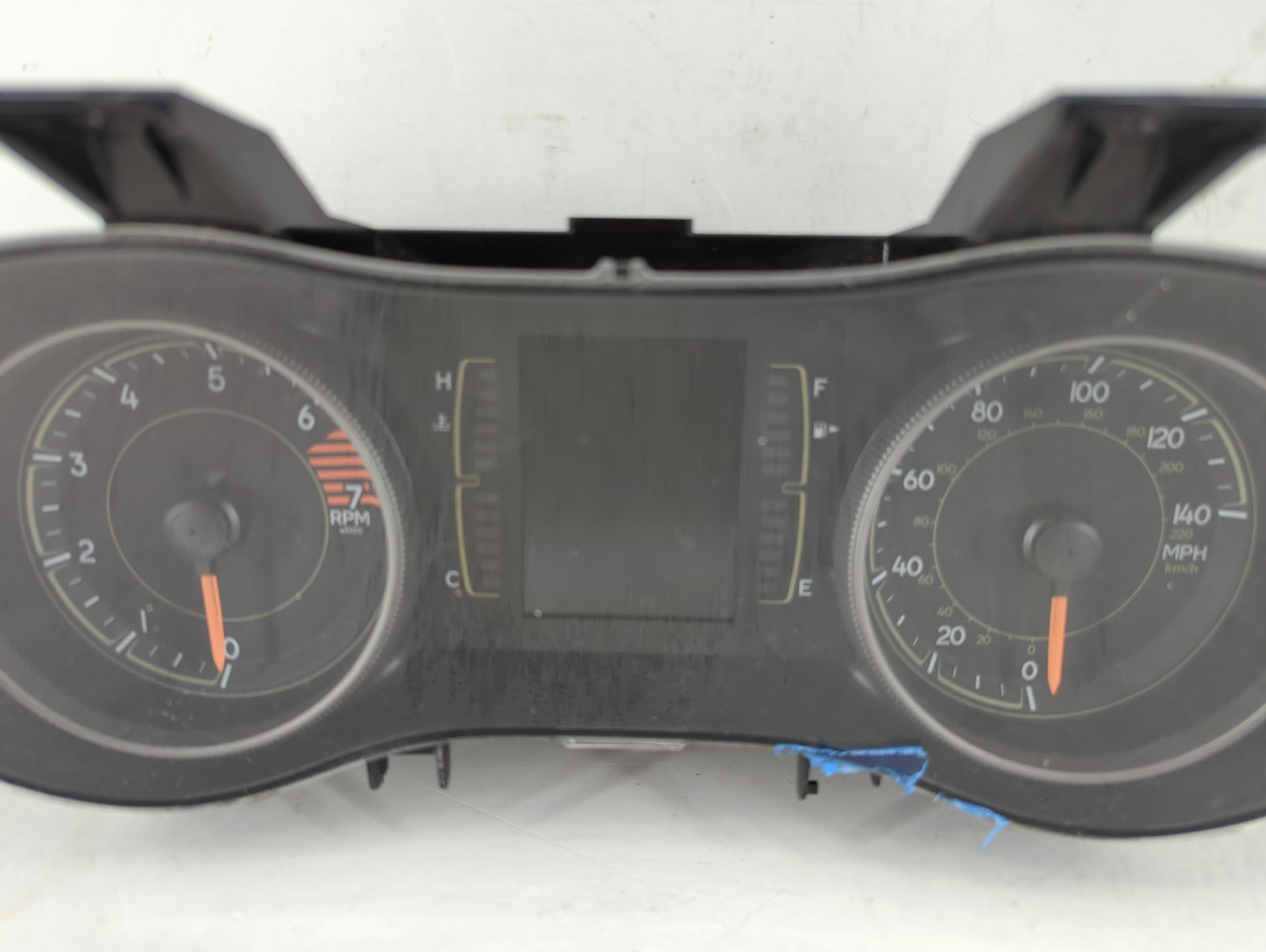 2017-2018 Jeep Cherokee Instrument Cluster Speedometer Gauges P/N:P68309006AD Fits Fits 2017 2018 OEM Used Auto Parts - Oemu