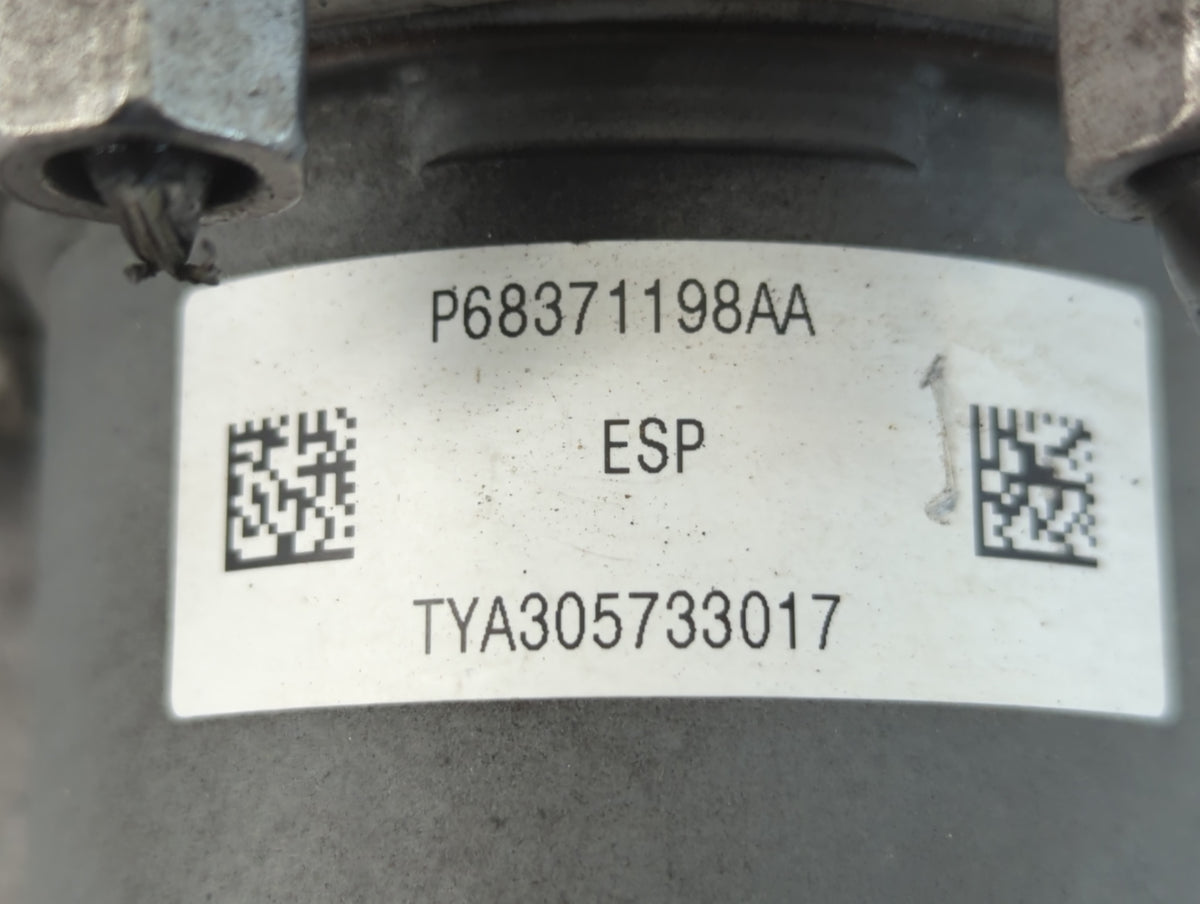 2018 Jeep Cherokee Anti-Lock Brake ABS Pump Module Actuator OEM P/N:P68371198AA Fits OEM Used Auto Parts - Oemusedautoparts1