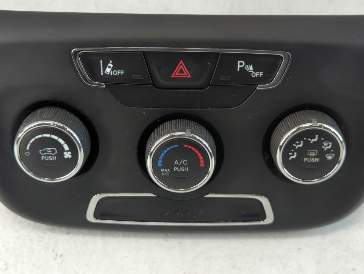 2018 Jeep Compass Climate Control Module Temperature AC/Heater Replacement P/N:MX237050-1064 Fits OEM Used Auto Parts - Oemu