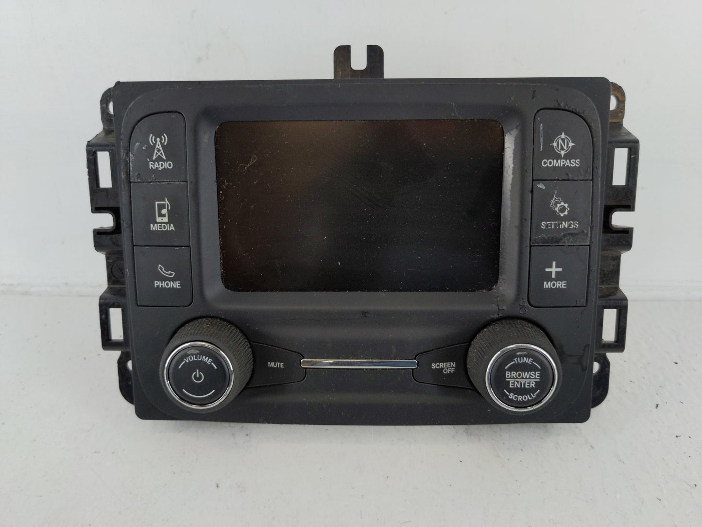 2018 Jeep Compass Radio AM FM Cd Player Receiver Replacement P/N:P68292817AJ Fits OEM Used Auto Parts - Oemusedautoparts1.co