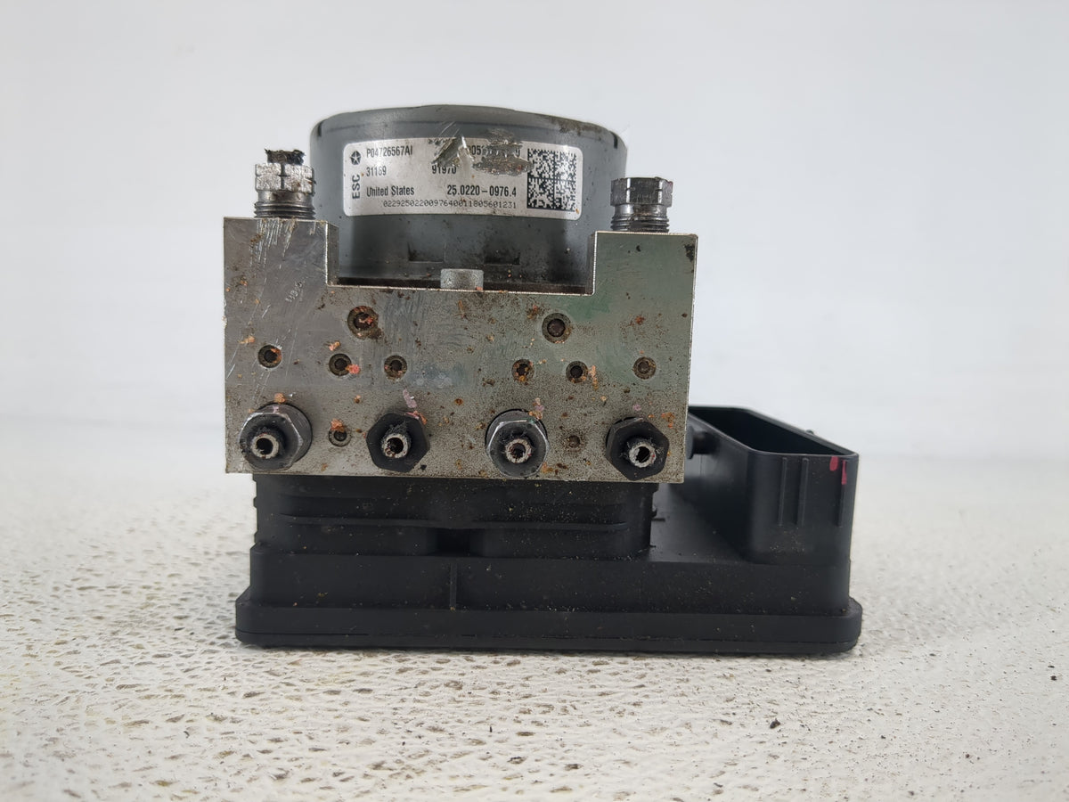 2018 Jeep Compass ABS Pump Control Module Replacement Fits OEM Used Auto Parts - Oemusedautoparts1.com
