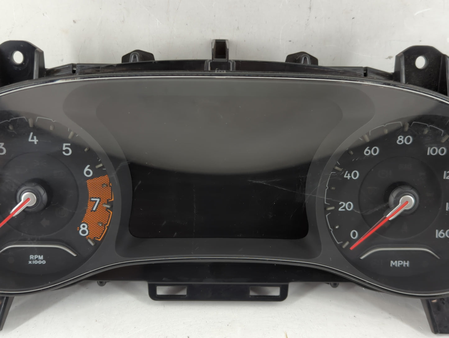 2018 Jeep Compass Instrument Cluster Speedometer Gauges P/N:6QR57DX9AA Fits OEM Used Auto Parts - Oemusedautoparts1.com