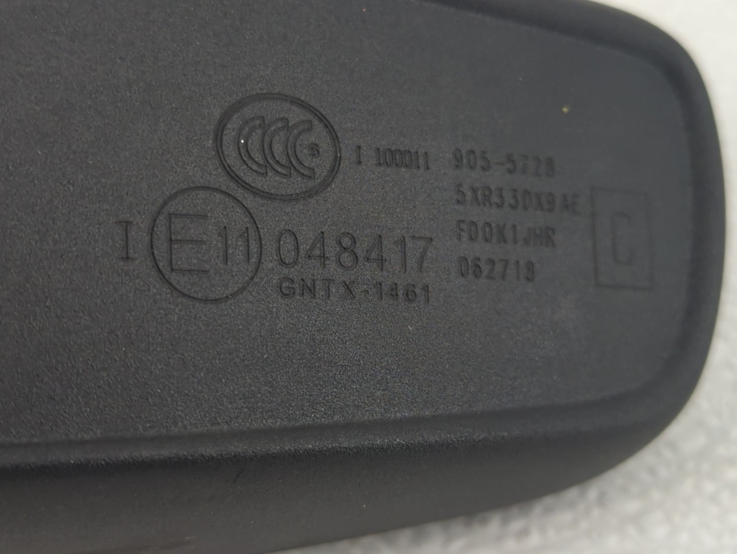 2018 Jeep Compass Interior Rear View Mirror Replacement OEM Fits OEM Used Auto Parts - Oemusedautoparts1.com