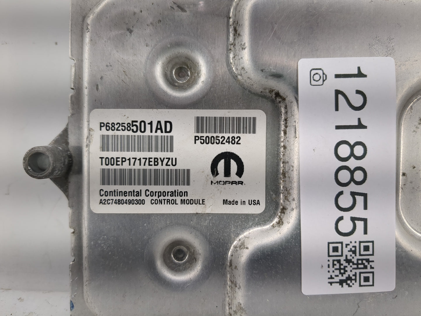 2018 Jeep Compass PCM Engine Control Computer ECU ECM PCU OEM P/N:P50053906 P68342095AA Fits OEM Used Auto Parts - Oemusedau