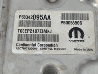 2017-2018 Jeep Compass PCM Engine Control Computer ECU ECM PCU OEM P/N:P68342095AA Fits Fits 2017 2018 OEM Used Auto Parts -