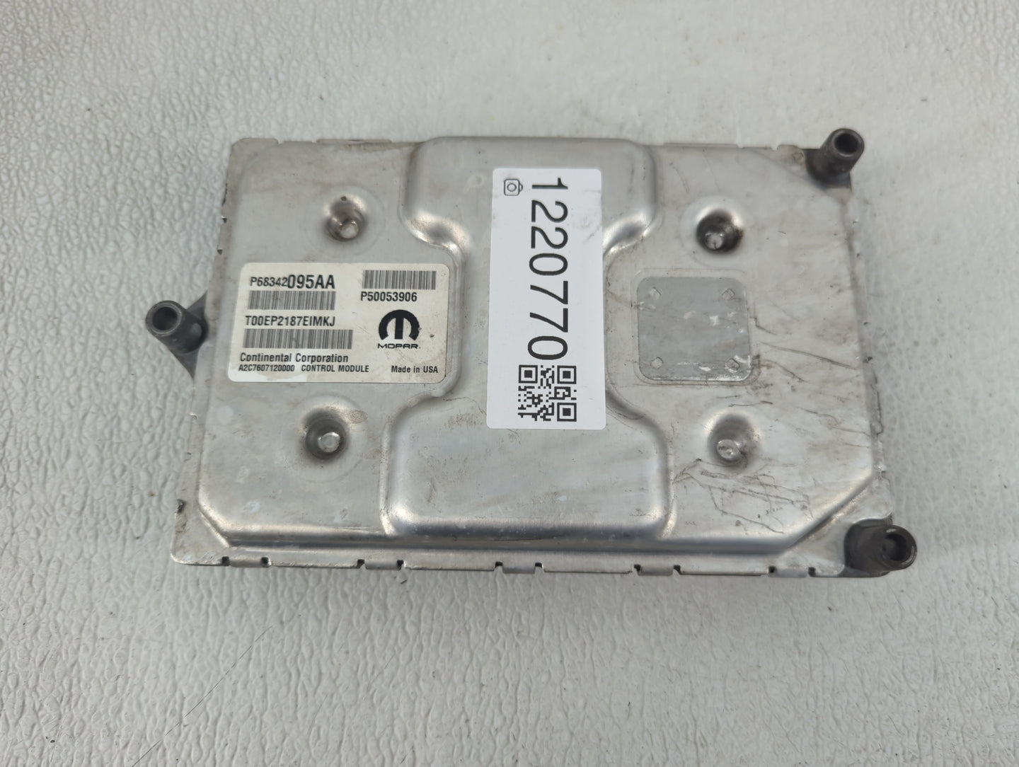 2018 Jeep Compass PCM Engine Control Computer ECU ECM PCU OEM P/N:P68342095AA Fits OEM Used Auto Parts - Oemusedautoparts1.c