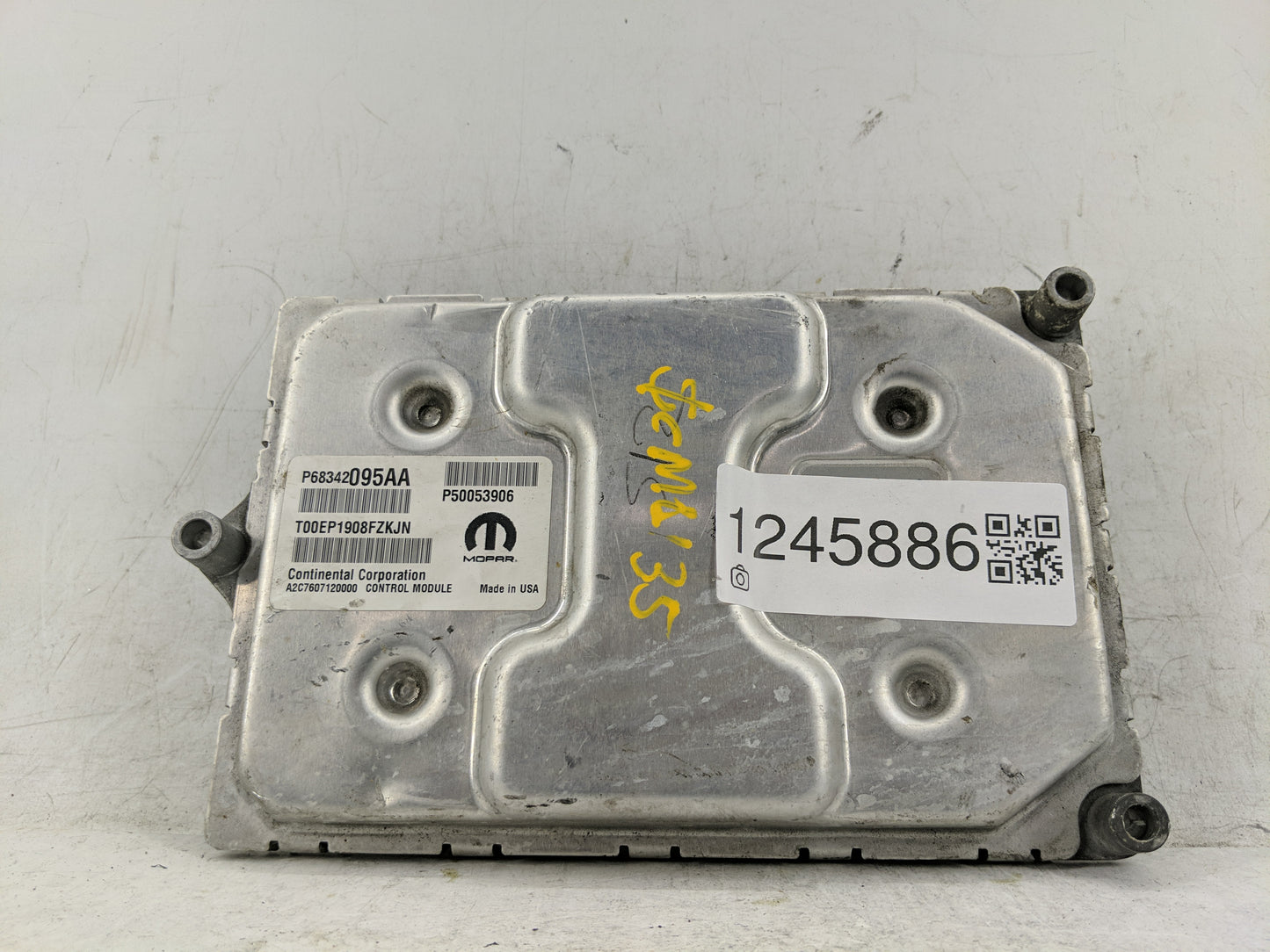 2018 Jeep Compass PCM Engine Control Computer ECU ECM PCU OEM P/N:P68342095AA Fits OEM Used Auto Parts - Oemusedautoparts1.c