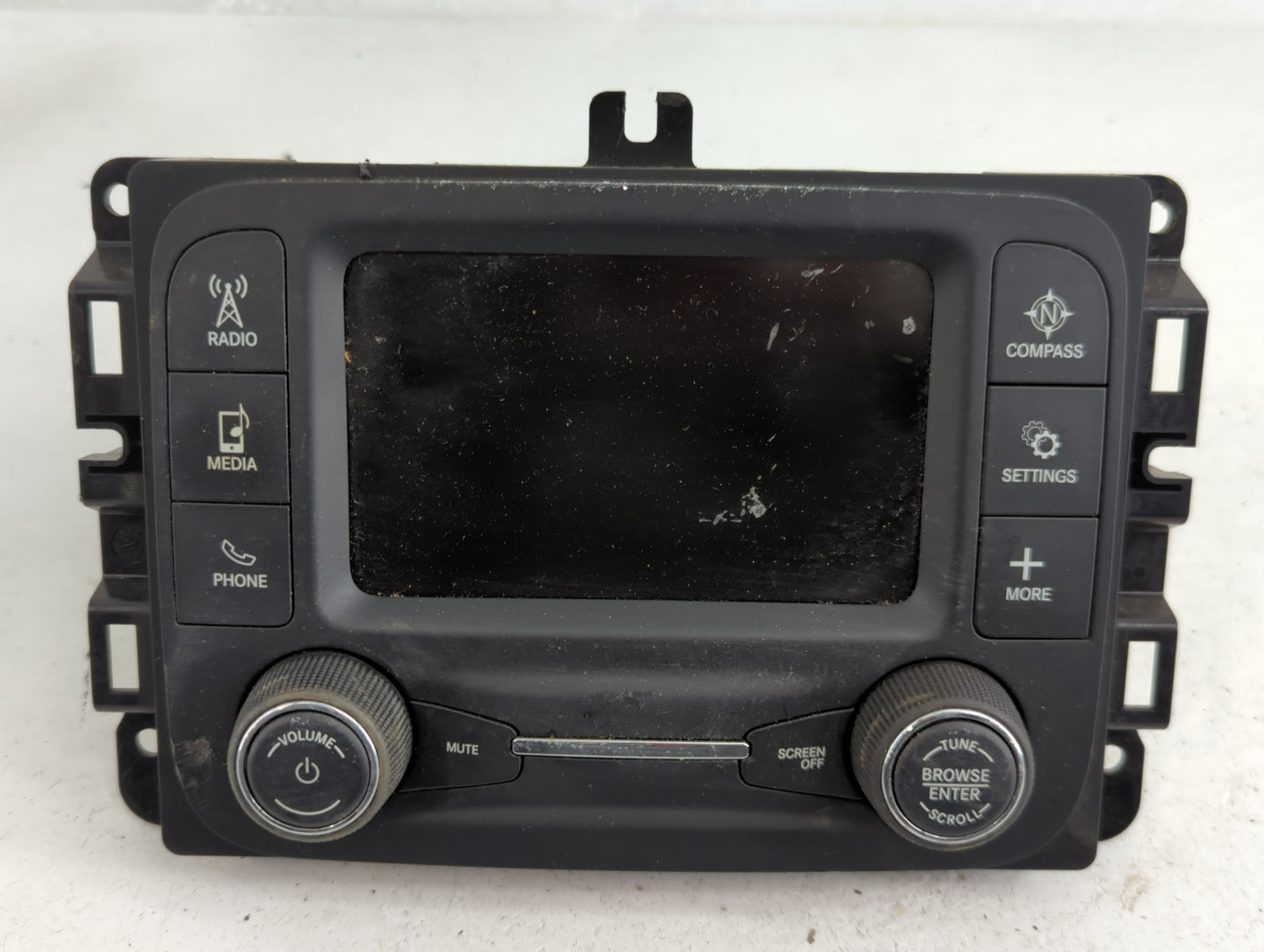 2018 Jeep Compass Radio AM FM Cd Player Receiver Replacement P/N:P68292817AJ Fits OEM Used Auto Parts - Oemusedautoparts1.co
