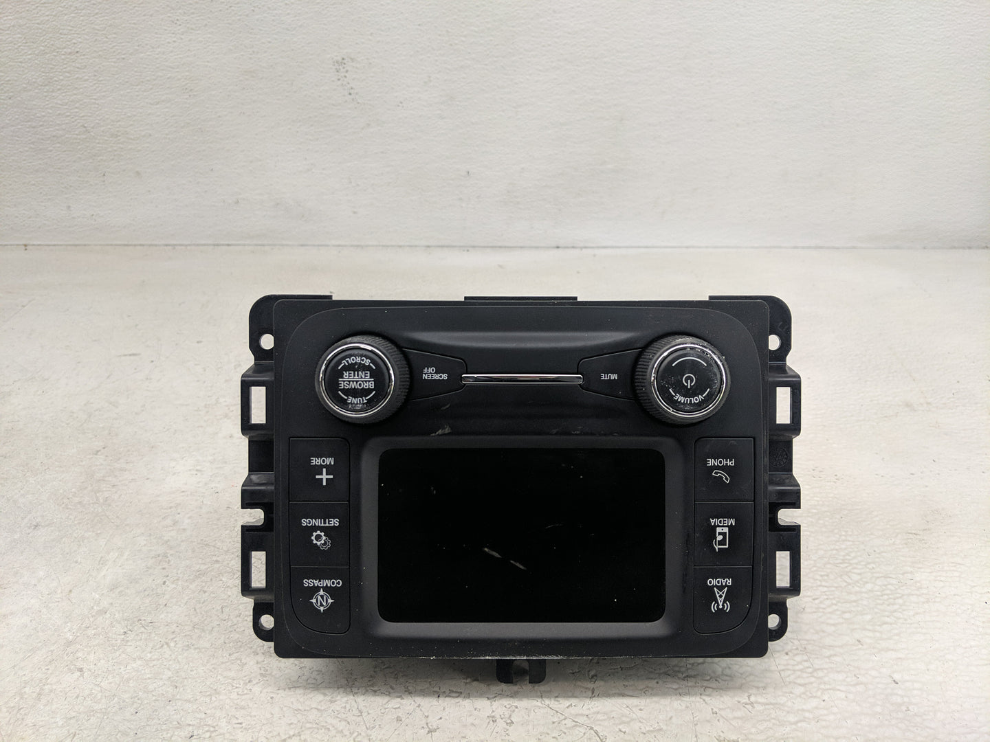 2018 Jeep Compass Radio AM FM Cd Player Receiver Replacement P/N:P68292817AJ Fits OEM Used Auto Parts - Oemusedautoparts1.co